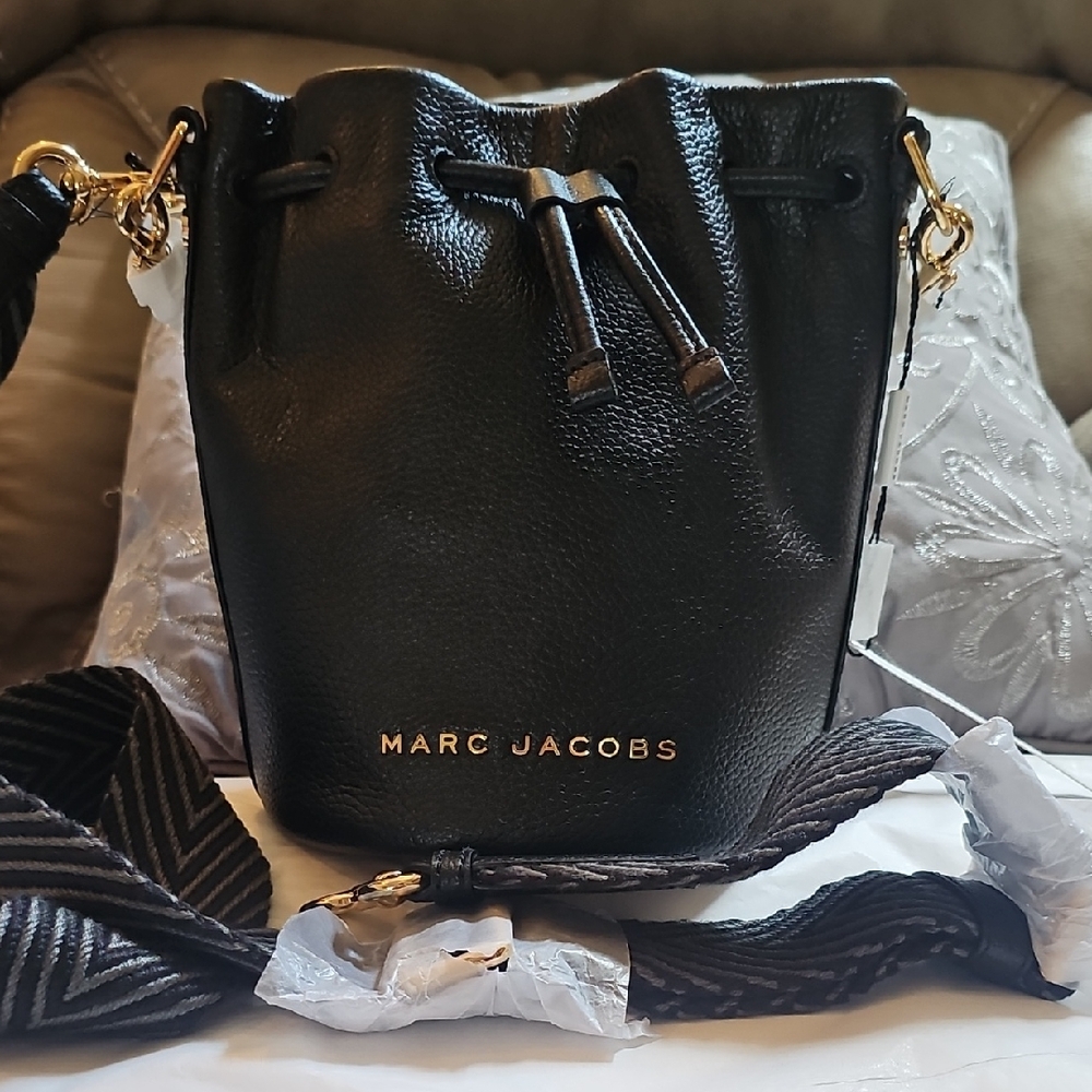 Marc Jacobs Black Bucket Bag